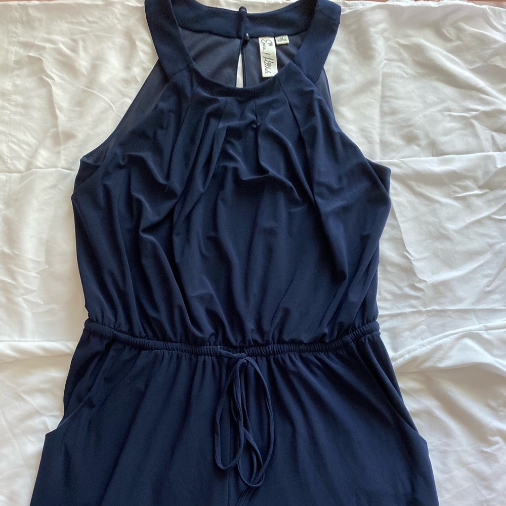 Navy jumpsuit